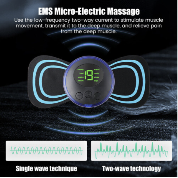 PulseRelax Pro™ – Electroestimulador Muscular Inteligente