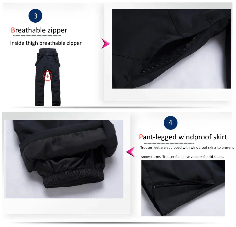 Winter Ski Pants for Men and Women